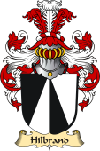v.23 Coat of Family Arms from Germany for Hilbrand