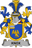Irish Coat of Arms for Knox
