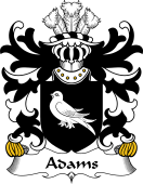 Welsh Coat of Arms for Adams (Patrickchurch, Pembrokeshire)