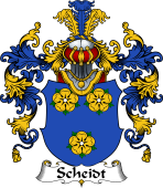German Wappen Coat of Arms (v.25) Scheidt