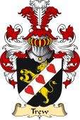 v.23 Coat of Family Arms from Germany for Trew