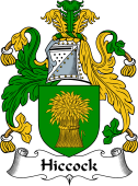 English Coat of Arms for Hiccock (s)