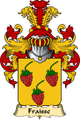 French Family Coat of Arms (v.23) for Fraisse