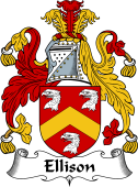 English Coat of Arms for Ellison