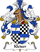 German Wappen Coat of Arms for Kleiser