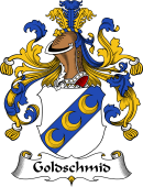 German Wappen Coat of Arms for Goldschmid (t)