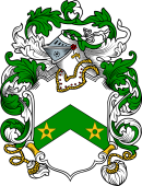 English or Welsh Coat of Arms for Drury (1672)