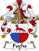 German Wappen Coat of Arms for Fuchs
