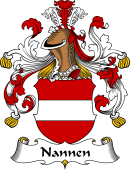 German Wappen Coat of Arms for Nannen