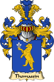 French Family Coat of Arms (v.23) for Thomassin