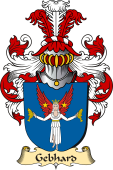 v.23 Coat of Family Arms from Germany for Gebhard