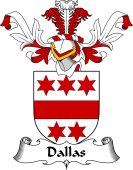 Coat of Arms from Scotland for Dallas
