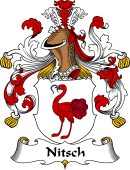 German Wappen Coat of Arms for Nitsch