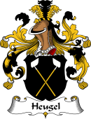German Wappen Coat of Arms for Heugel