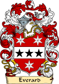English or Welsh Family Coat of Arms (v.23) for Everard (1583)