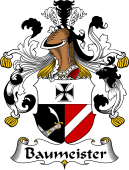 German Wappen Coat of Arms for Baummeister
