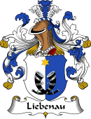 German Wappen Coat of Arms for Liebenau