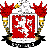 American Coat of Arms for Gray