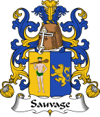 Coat of Arms from France for Sauvage
