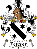 German Wappen Coat of Arms for Peterer