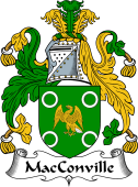 Irish Coat of Arms for MacConville or Conwell