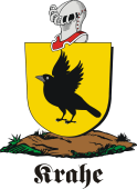 German shield on a mount for Krahe