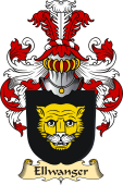 v.23 Coat of Family Arms from Germany for Ellwanger