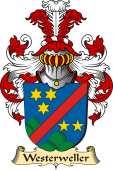 v.23 Coat of Family Arms from Germany for Westerweller