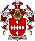 Irish Family Coat of Arms (v.25b) Stawell