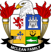 Coat of arms used by the McLean family in the United States of America