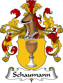 German Wappen Coat of Arms for Schaumann