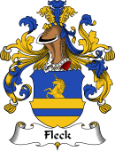 German Wappen Coat of Arms for Fleck