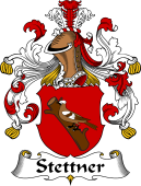 German Wappen Coat of Arms for Stettner