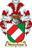 v.23 Coat of Family Arms from Germany for Niederhaus