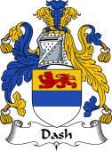 English Coat of Arms for Dash