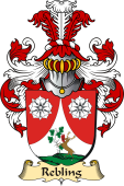 v.23 Coat of Family Arms from Germany for Rebling
