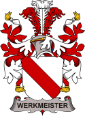Coat of arms used by the Danish family Werkmeister