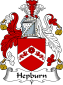English Coat of Arms for Hepburn