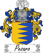 Araldica Italiana Italian Coat of Arms for Pesaro