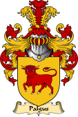 Welsh Family Coat of Arms (v.23) for Palgus (Constable of Harlech, sheriff of Merionethshire)
