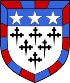 Irish Family Shield for Clinton (Louth)