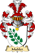 v.23 Coat of Family Arms from Germany for Muhler