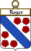 French Coat of Arms Badge for Roger