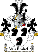 Dutch Coat of Arms for Van Brakel