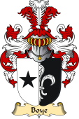 v.23 Coat of Family Arms from Germany for Boye