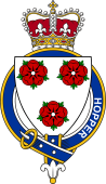 Families of Britain Coat of Arms Badge for: Hopper (Scotland)