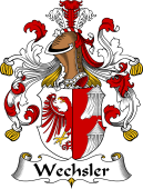 German Wappen Coat of Arms for Wechsler
