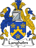English Coat of Arms for Langholm (e)