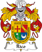 Spanish Coat of Arms for Rico