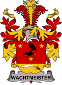 Swedish Coat of Arms for Wachtmeister